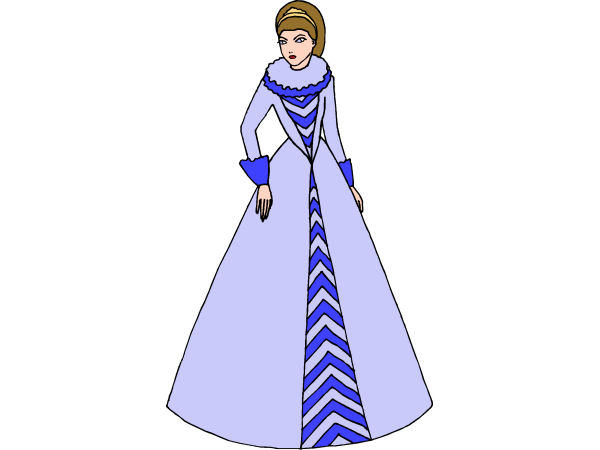 Dessin d'une princesse