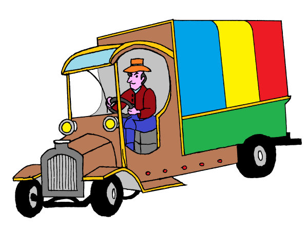 Dessin d'un petit camion
