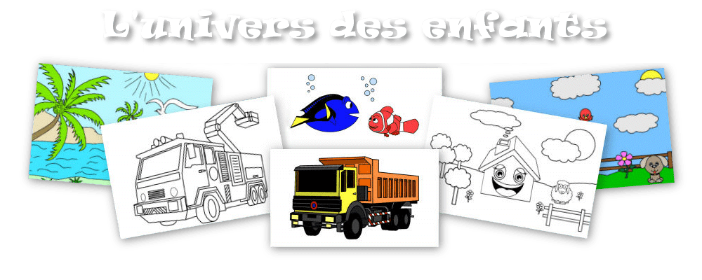 Une prsentation de plusieurs coloriages